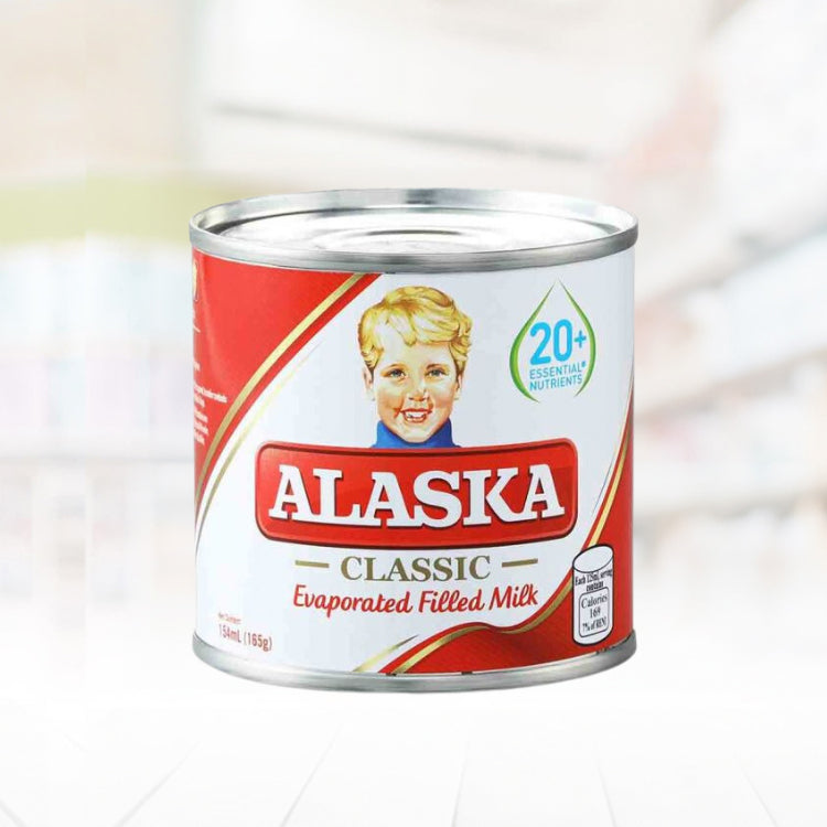 Alaska Classic Evaporated Filled Milk 154ml