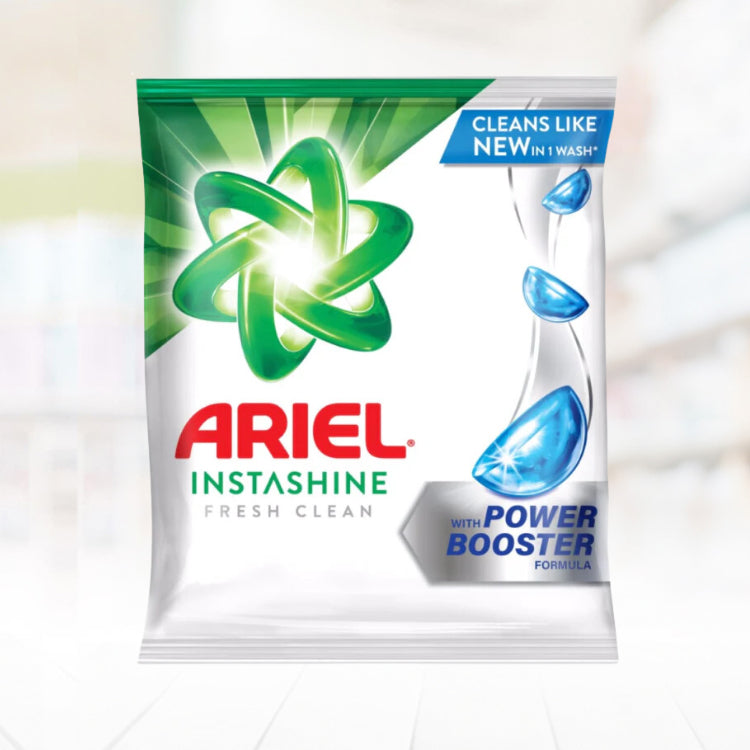 Ariel Instashine Fresh clean with Power Booster 680g