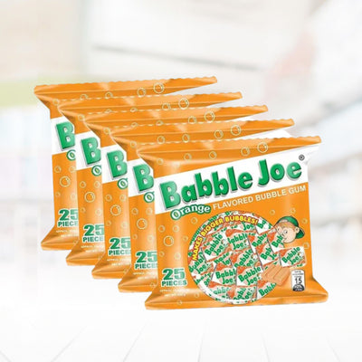 Babble Joe Bubble Gum 25pcs 100g