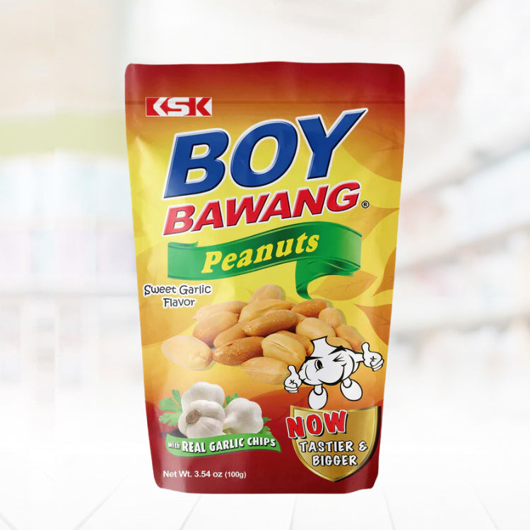 Boy Bawang Peanuts Sweet Garlic Flavor 100g