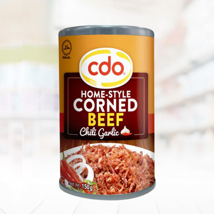 CDO Home-style Corned Beef Chili Garlic 150g