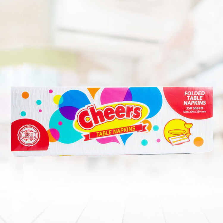 Cheers Table Napkins 350 Sheets