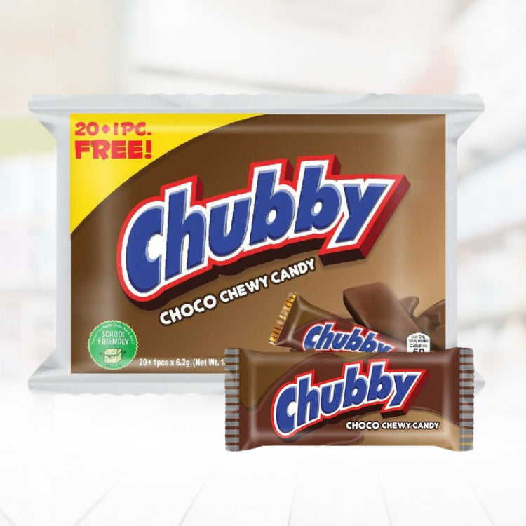 Chubby Choco Chewy Candy 20pcs+1pcs 130.2g