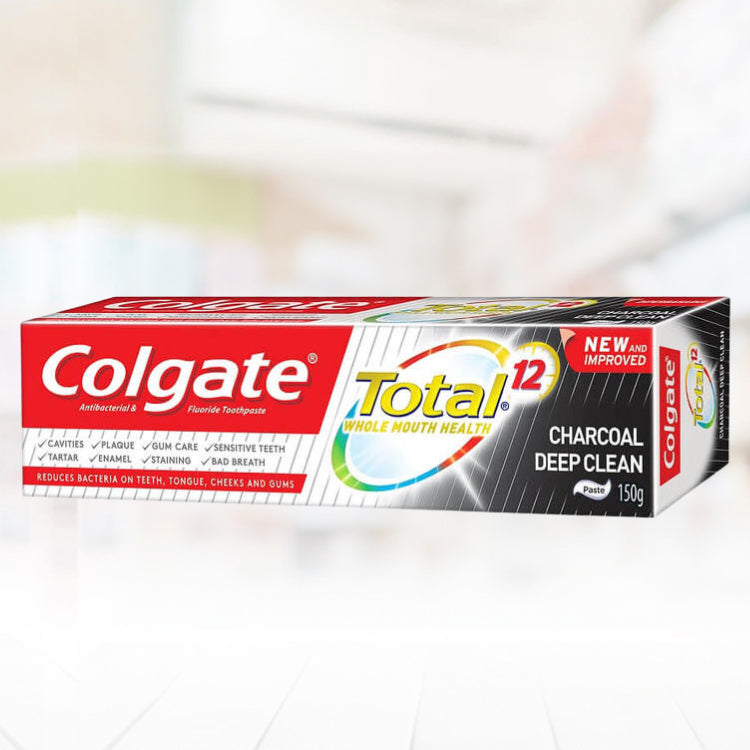 Colgate Toothpaste Total Charcoal Deep Clean 150g