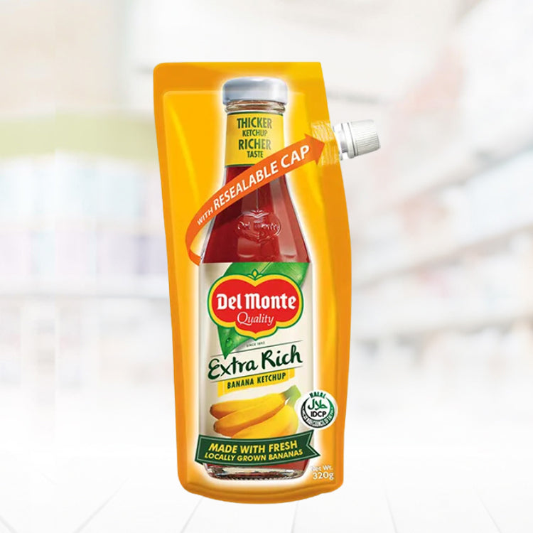 Del Monte Extra Rich Banana Ketchup w/ Spout 320g
