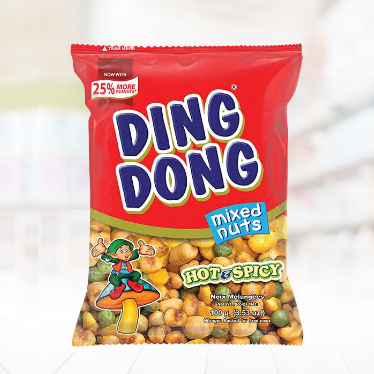 Dingdong Mixed Nuts - Hot & Spicy 100g