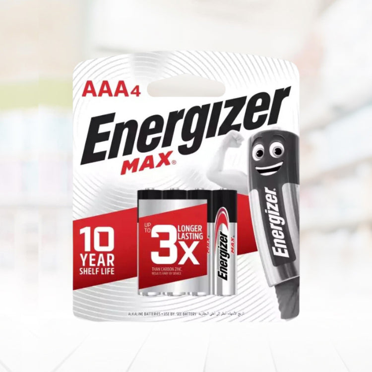 Energizer Max AAA4 4pcs