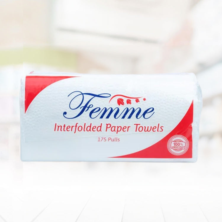 Femme Interfolded Paper Towels 175 Pulls