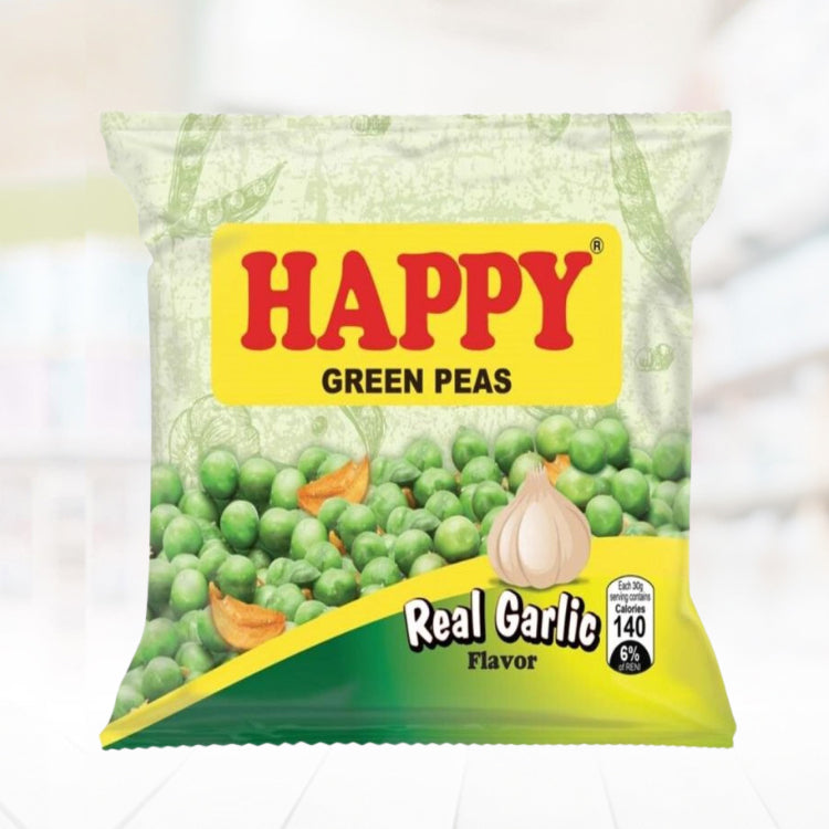 Happy Green Peas Real Garlic 35g