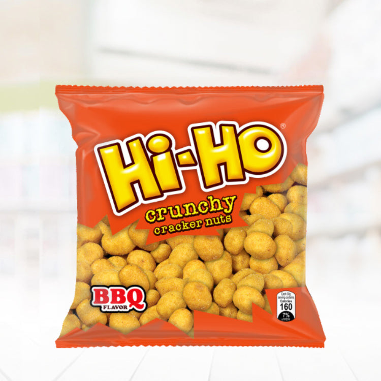 Hi-ho Crunchy Cracker Nuts BBQ 70g