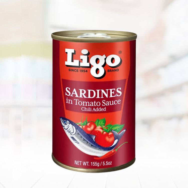Ligo Sardines in Tomato Sauce Chili