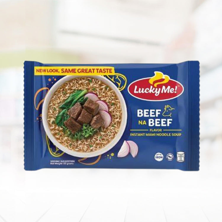 Lucky Me Beef Noodles 55g