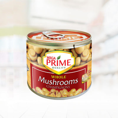 Mega Prime Whole Mushrooms 198G