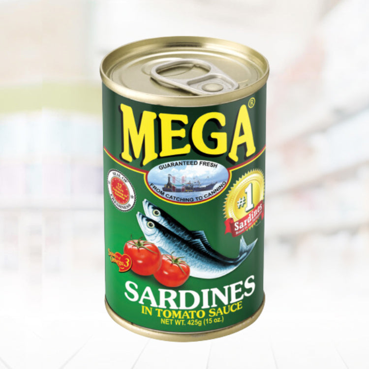 Mega Sardines in Tomato Sauce 425g