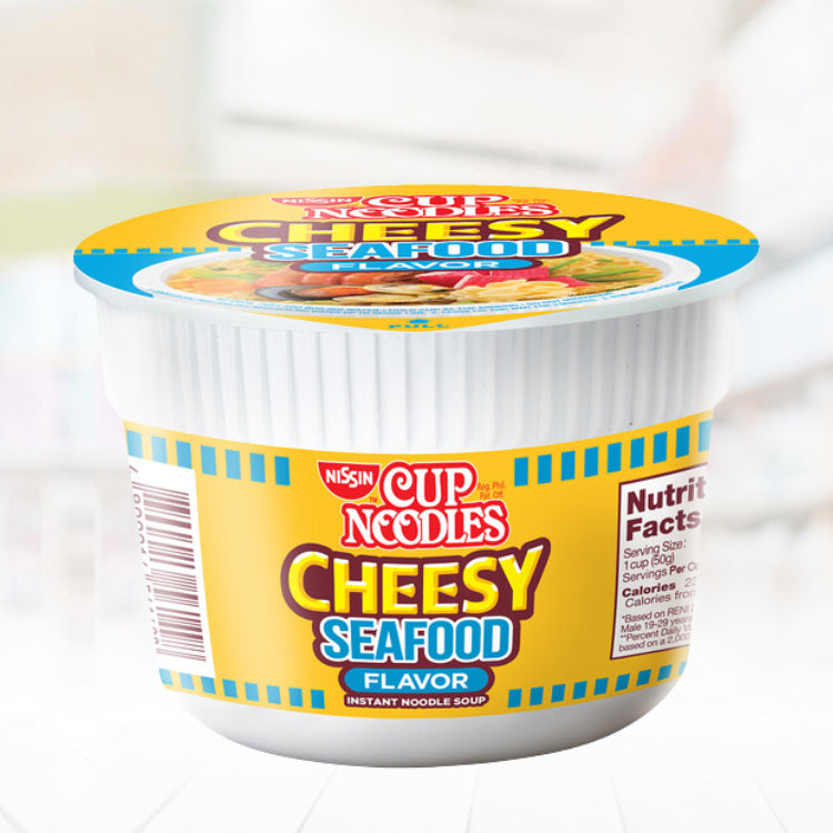 Nissin Cup Noodles Cheesy Seafood 50g