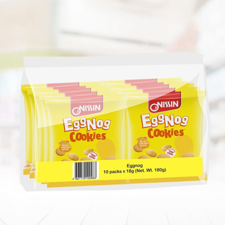 Nissin EggNog Cookies 180g