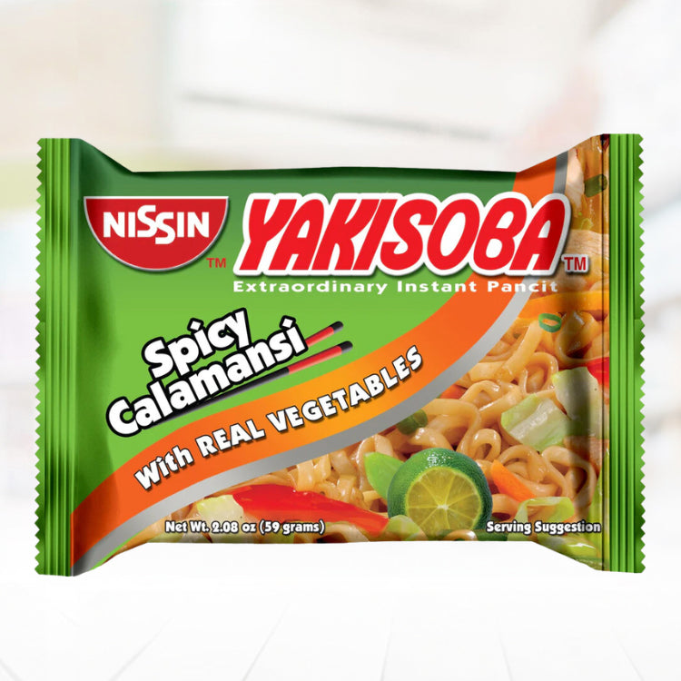 Nissin Yakisoba Spicy Calamansi 59g