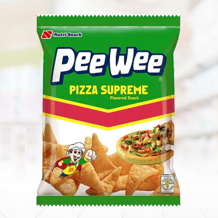 Pee Wee Pizza Supreme Flavored Snack 95g