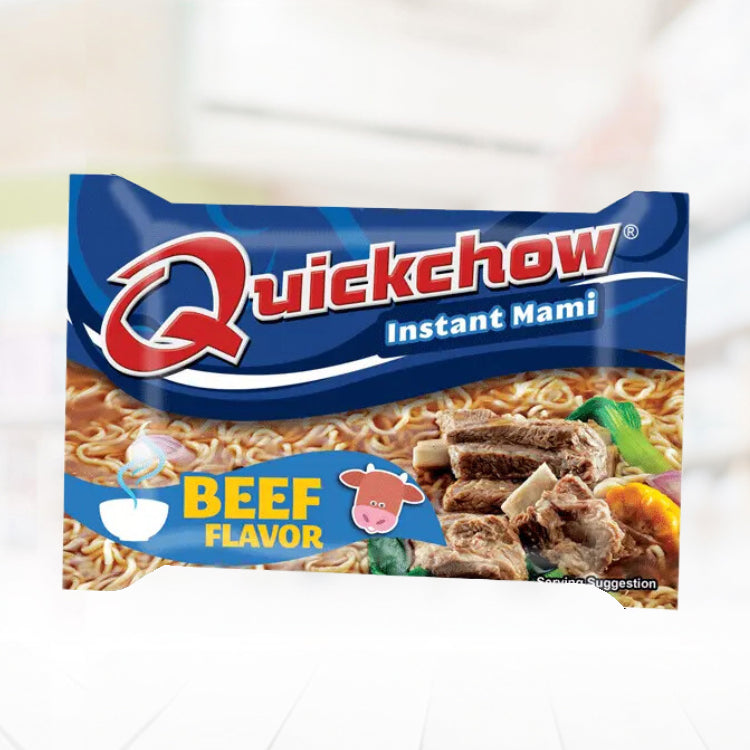 Quickchow Instant Mami Beef Flavor 55g