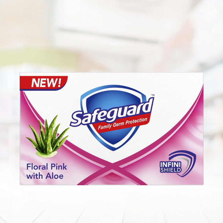 Safeguard Floral Pink with Aloe