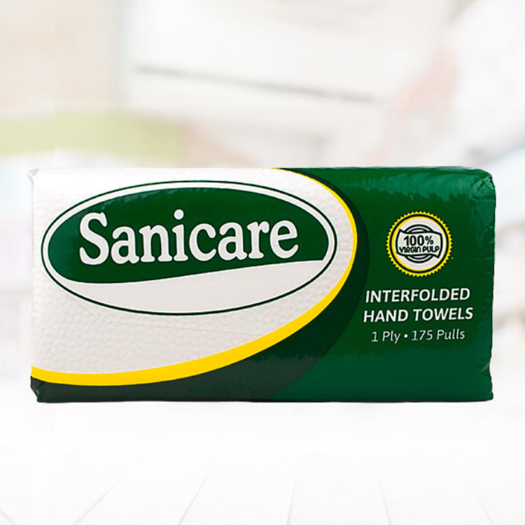 Sanicare Interfolded Hand Towels 175 Pulls