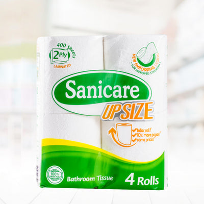 Sanicare Up Size Bathroom Tissue