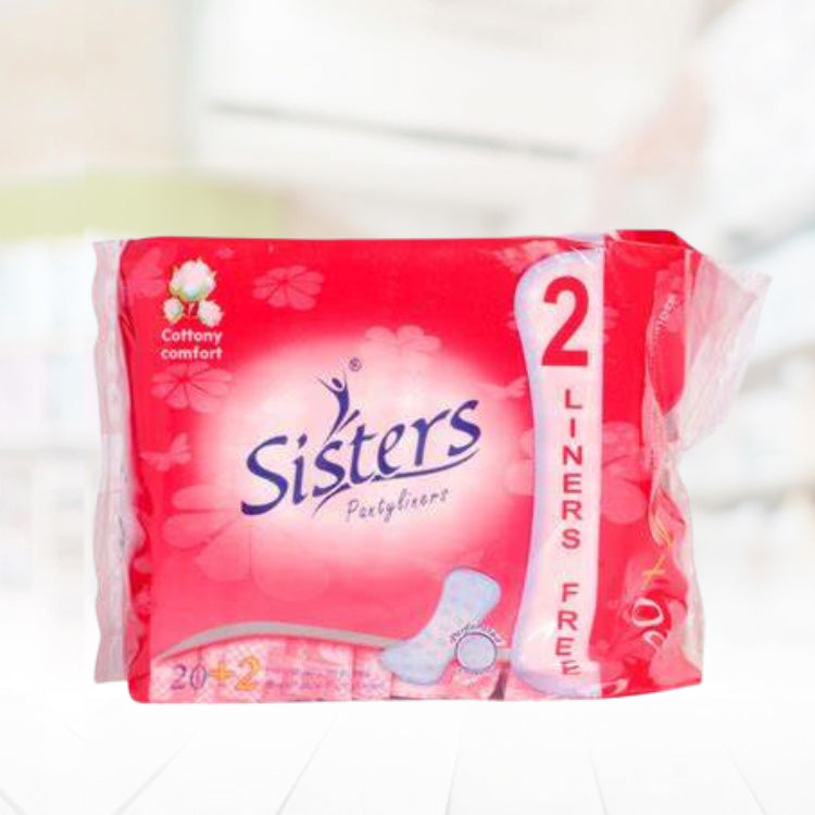 Sisters Individual Breathable Pantyliner 20 Pads