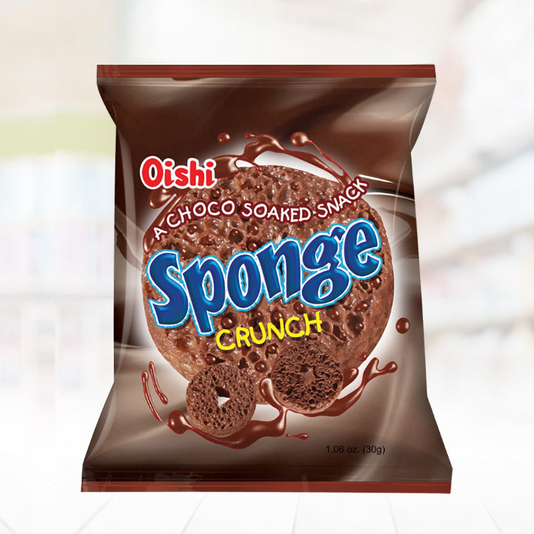 Sponge Crunch Choco Soaked 30g
