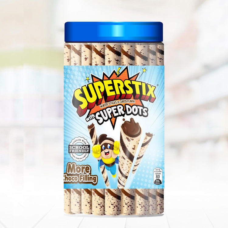 Superstix Wafer Sticks Choco Jr 330g