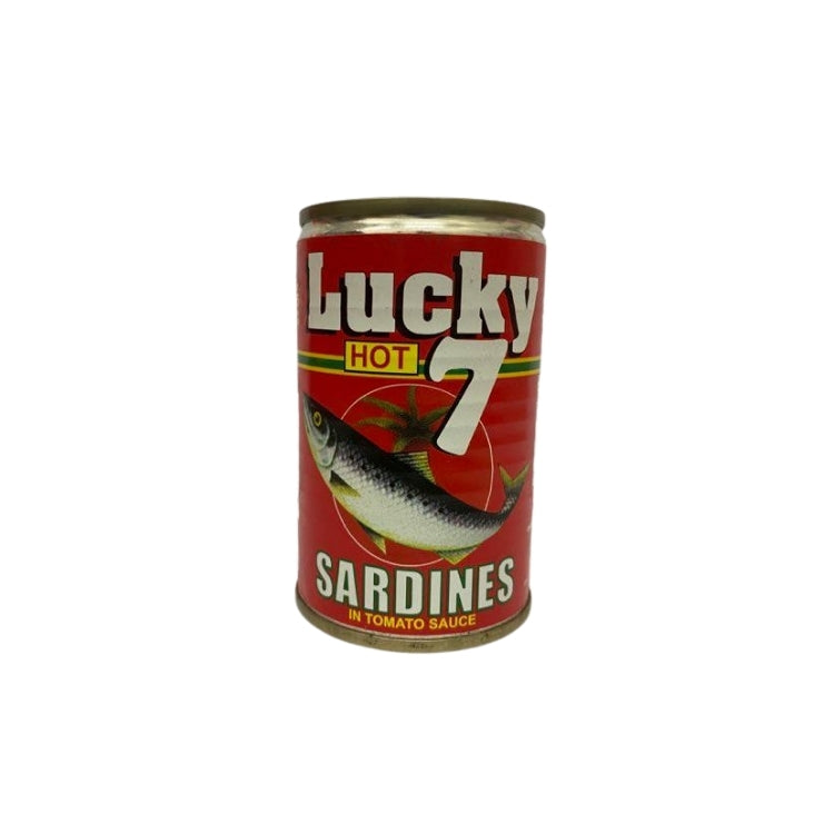Lucky 7 Sardines Hot 155g