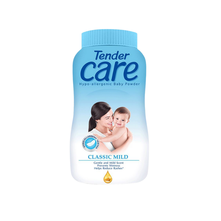 Tender Care Hypo-allergenic Baby Powder Classic Mild 50g