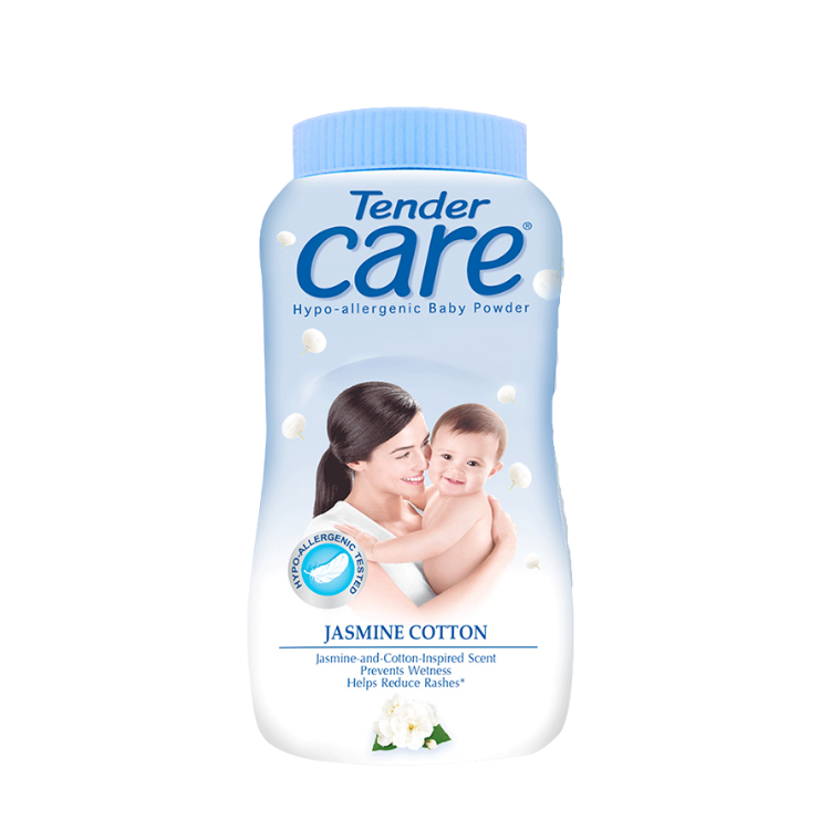Tender Care Hypo-allergenic Baby Powder Jasmine Cotton (Various)
